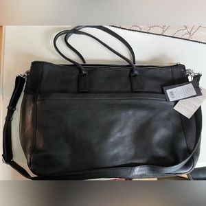 Still Nordic genuine Leather weekend bag